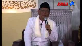 KH Hasyim Muzadi ; Ceramah runtut tentang Shalawat di UI bershalawat 