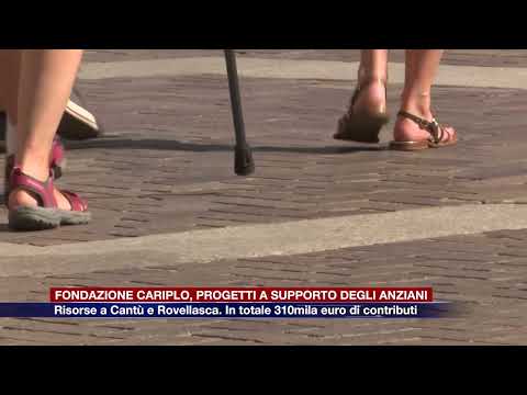 Etg - Progetti per gli anziani a Cantù e Rovellasca, da Fondazione Cariplo più di 300mila euro