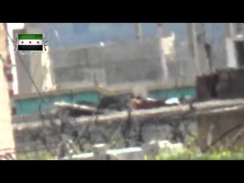 رصد نقاط تمركز قوات النظام من قبل لواء توحيد الأمة حول اللواء 15 في ريف درعا