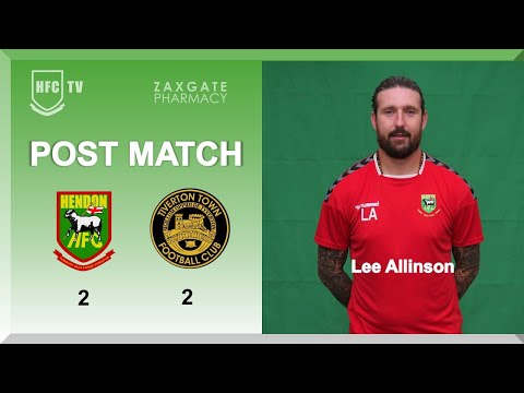 Lee Allinson post match v TIVERTON TOWN - 11 March 2023