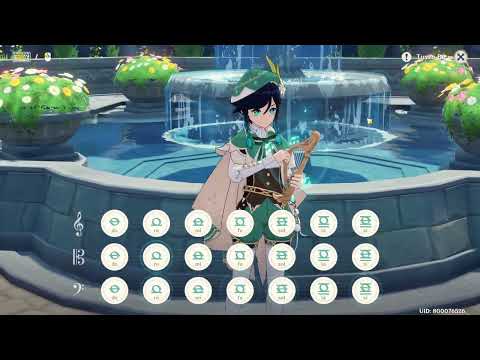 Ao no Waltz - Eve | Genshin Impact | Lyre Cover