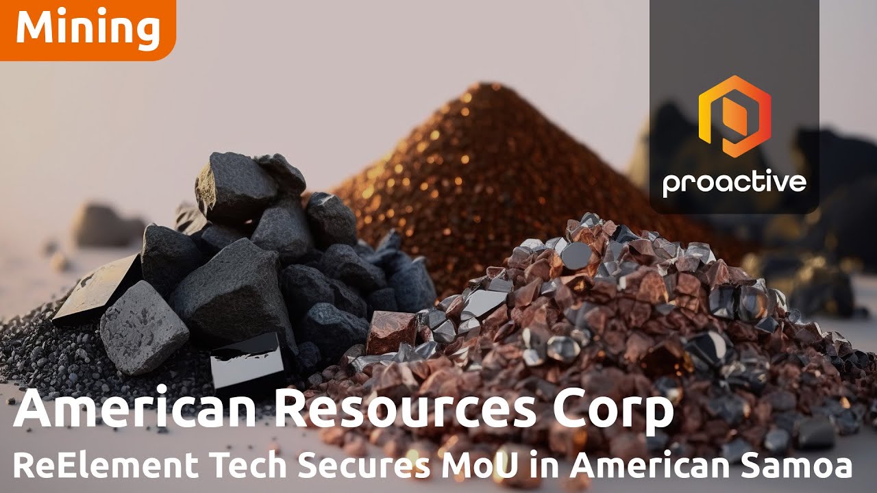 ReElement Technologies and American Samoa Economic Development Authority partner to explore deep sea nodules
