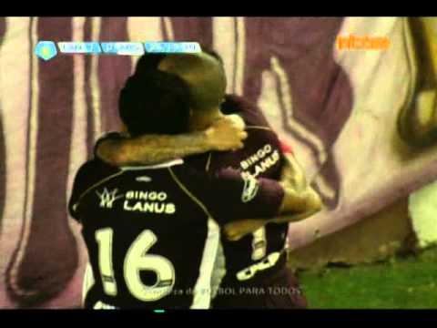 Infobae: Gol de Ismael Blanco, Lanús 1 - 0 arsenal