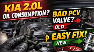 Kia 2.0L Oil Consumption Fix – How to Replace a Bad PCV Valve & When to Change It