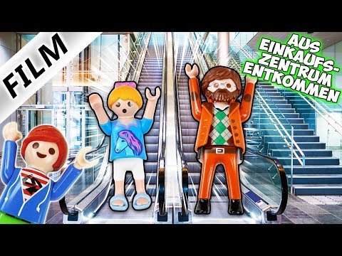 Playmobil Film Deutsch AUS EINKAUFSZENTRUM ENTKOMMEN WIE BEI ROBLOX! LEHRER VS SCHÜLER Familie Vogel