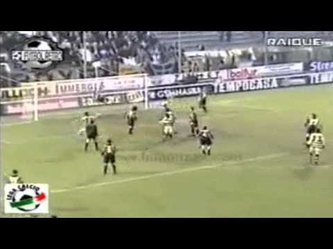 Serie A 1999-2000, day 13 Venezia - Parma 0-2 (Cannavaro, Crespo)
