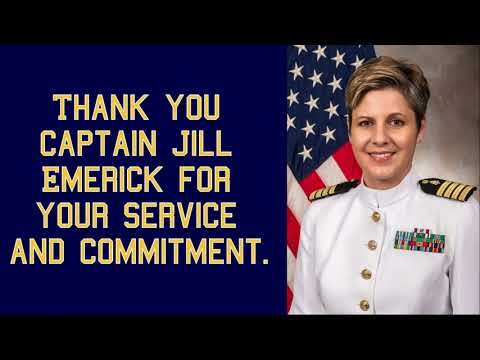Captain Jill Emerick's Navy Retirement Video 2023
