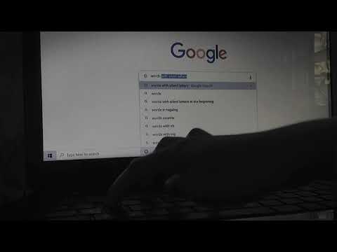 WORDS WITH SILENT LETTERS