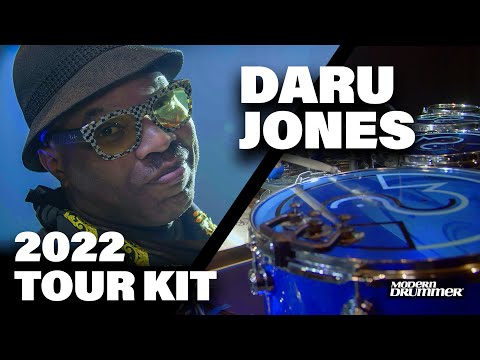 Daru Jones - Jack White - Tour Kit Rundown 2022