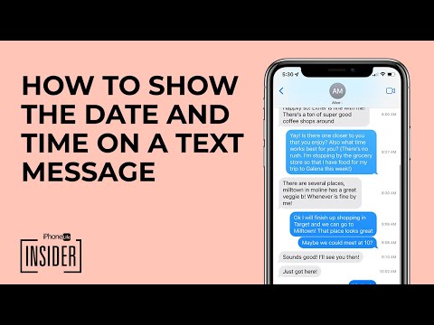 How to See the Date & Time on iPhone Text Messages (iOS 16 Update)