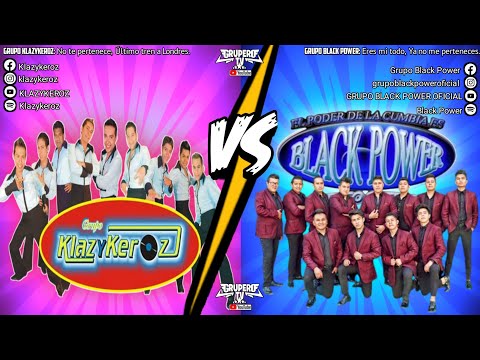 Los mejores éxitos de la cumbia sonidera/ Grupo Black Power VS Grupo Klaz Y Keroz/ ¿Tú favorito?