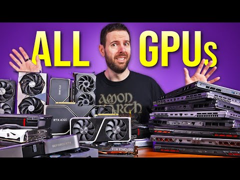 I Compared All Modern Laptop & Desktop GPUs in 20+ Games!