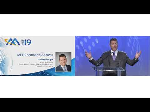 MEF19 - Michael Strople - MEF Chairman's Address