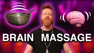 Deep Frequencies to Quiet Your Mind | Brain Massage | Tibetan Bowls