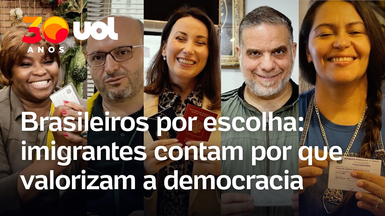 Brasileiros por escolha: imigrantes contam por que valorizam a democracia