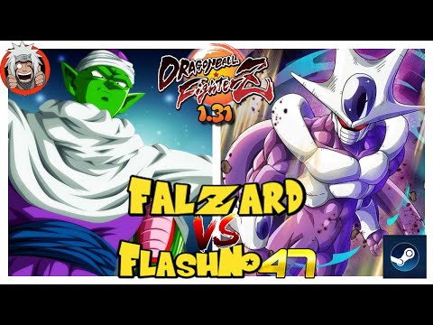 DBFZ FlashNo47 vs Falzard (VegetaSSB, Piccolo, A21LC) Vs (GokuSSB, Cooler, Beerus)