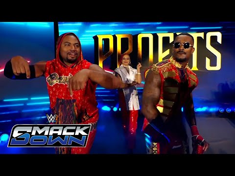 Street Profits (With B-Fab) Entrance: WWE SmackDown in Lyon, France, August 29, 2025