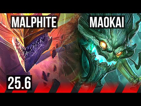 MALPHITE vs MAOKAI (TOP) | 5/2/7 | EUW Diamond | 25.6