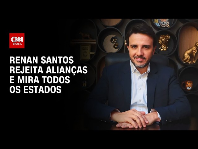 Eleições 2026: Renan Santos rejeita alianças e mira palanques em todos os estados | CNN PRIME TIME