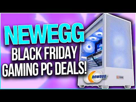 5 Best Prebuilt Gaming PCs from NewEgg 2025 🥚 Black Friday Early!