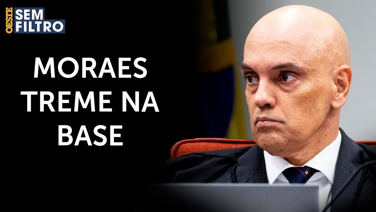 Tremedeira de Moraes durante leitura de relatório viraliza nas redes sociais