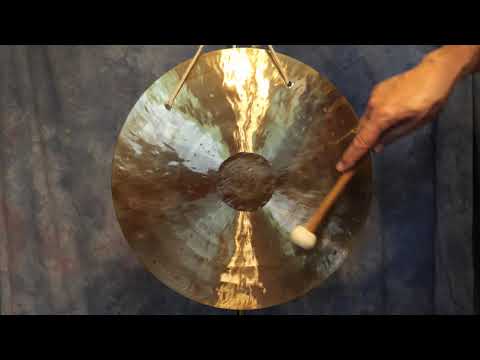 Gong Meditation #2 of 7~2nd Chakra/Sacral/Powerful Action~6+ min~Gongs available at templesounds.net