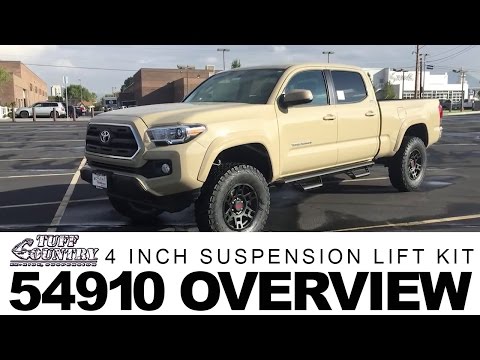 Toyota Tacoma 4 inch Suspension Lift Kit 54910 Overview