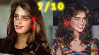 Brookie Shields Ne Kadar Güzel? (en iyisi?!) | Tam Yüz Analizi