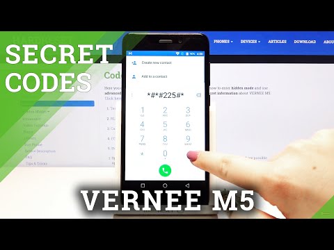How to Use Secret Codes on VERNEE M5 - Open Testing Menu / Device Info