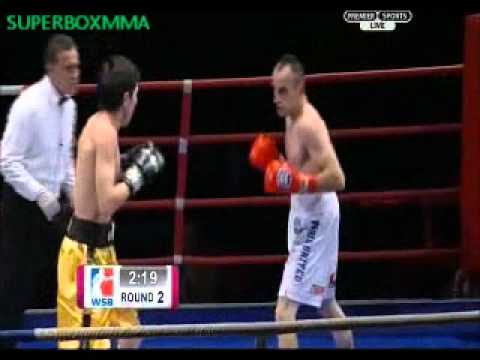 Rachid Azzedine (Paris United) vs Merey Akshalov (Astana Arlans) WSB Finals 2011 1/2