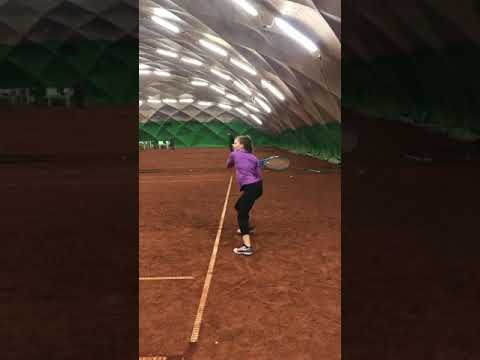 Erika’s forehands on clay