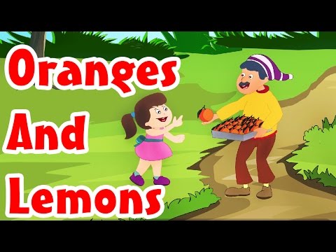 Oranges And Lemons | Nursery English Rhyme
