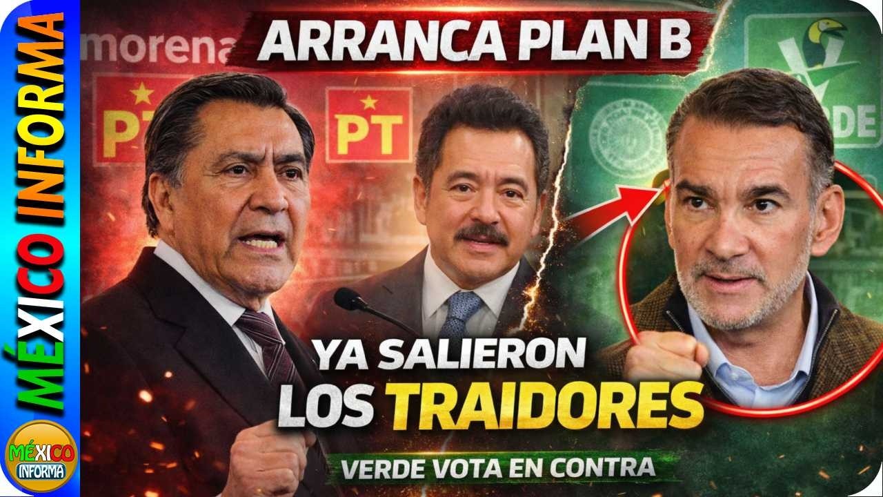 ARRANCA DISCUSIÓN DEL PLAN B. YA SALIERON LOS TRAIDORES DEL VERDE. MIRA LO QUE PASA EN COMISIONES.