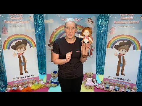 babyballet® Chuck's Rainbow Quest Online Class 2 -  FREE Lockdown Programme