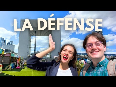 Visiting 'LA DÉFENSE' District in PARIS 💸🛍️