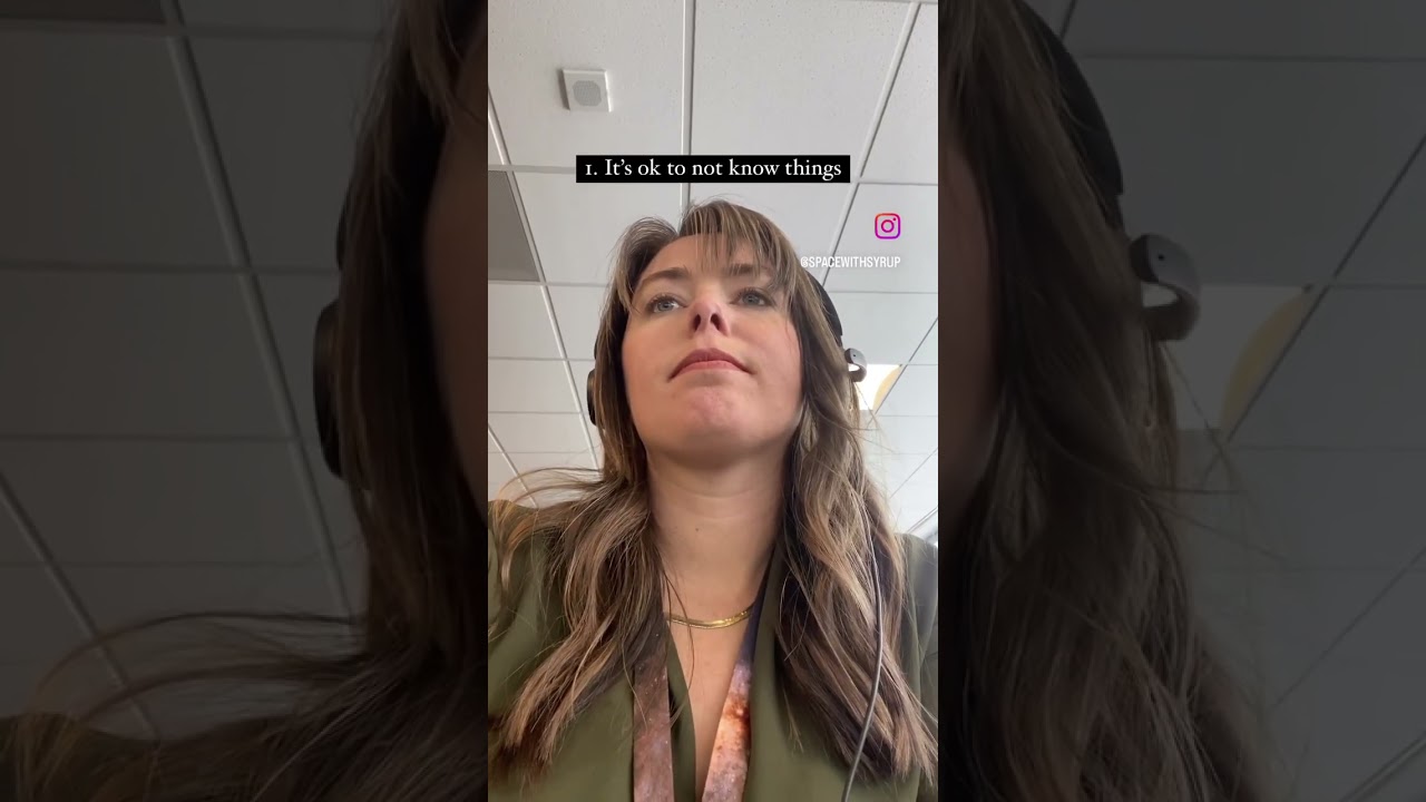 3 things I wish I knew before becoming an aerospace engineer #space #spacegirl #nasa