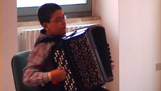 World Champion of Accordion playing at age 12 - João Barradas