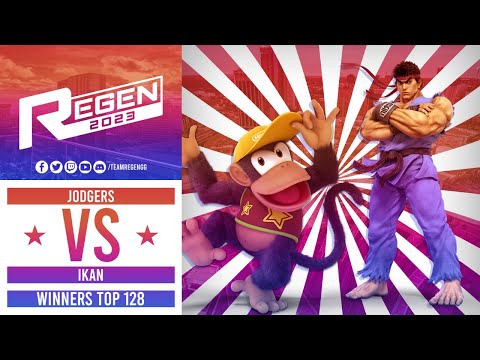 Regen 2023: Winners Top 128 - Jodgers (Diddy Kong) Vs Ikan (Ryu)