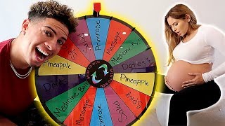 TRYING 10 OLD WIVES TALES TO START LABOR!!! **MYSTERY WHEEL EDITION**