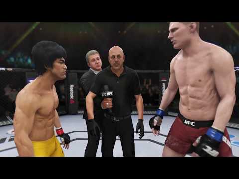 Alexander Volkov vs. Bruce Lee (EA sports UFC 3) - CPU vs. CPU - Crazy UFC 👊🤪