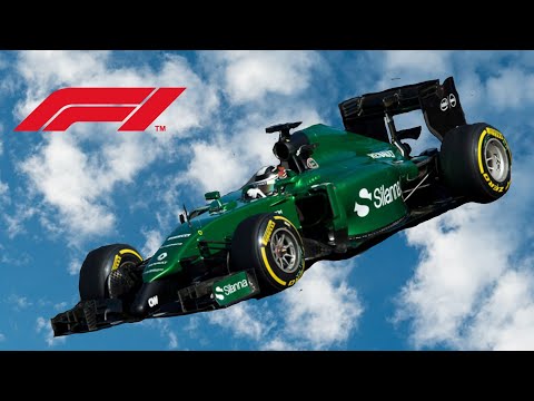 Wenn F1 Autos Fliegen lernen...