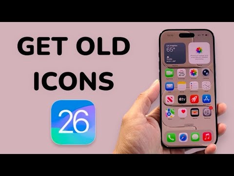 How To Get Old Icons On iOS 26