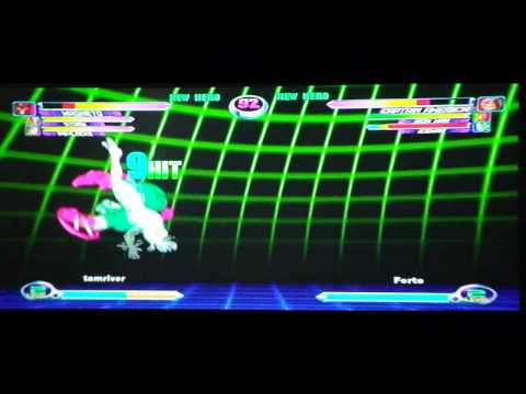 Marvel vs Capcom 2 PS3 Ranked Match 09