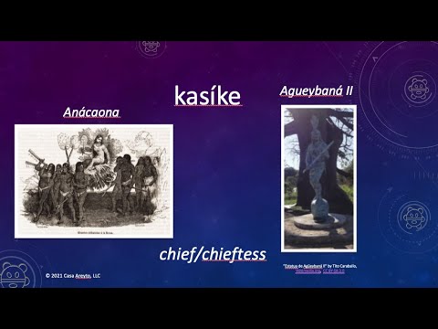 Let's Talk Taíno 6 - Nouns with "ke"