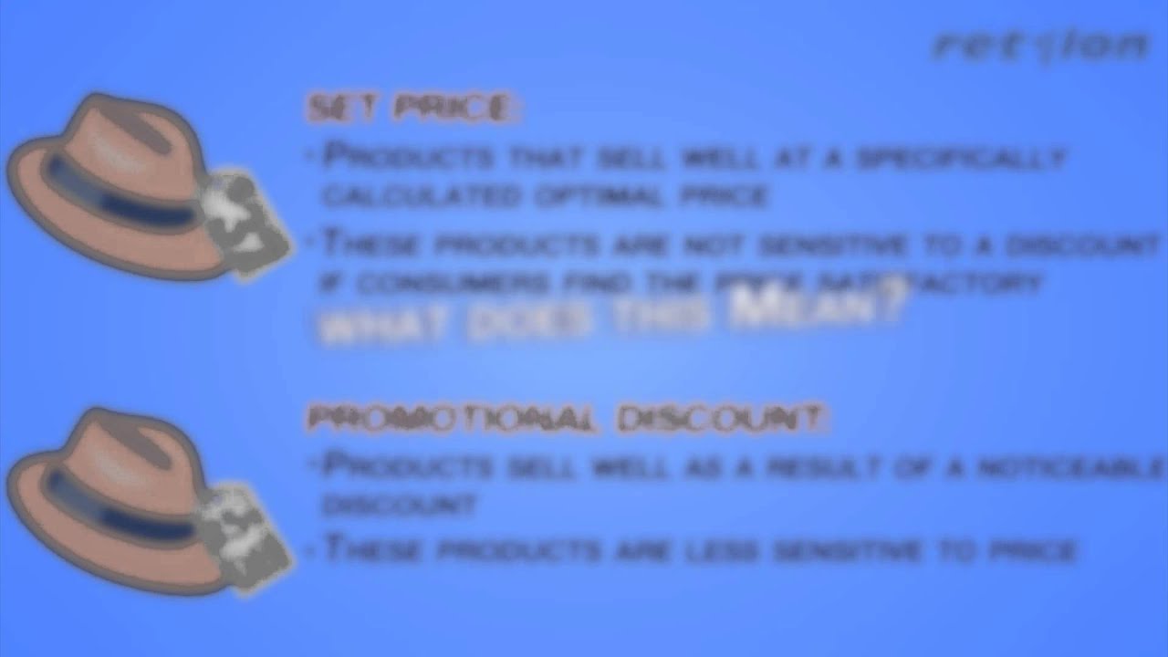 Retalon Price Management - Optimal Price vs. Discount