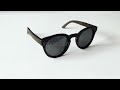 Video: Gafas de madera Raven Ebony - Unisex