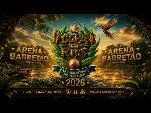 🔴 AO VIVO: Abertura da Copa dos Rios 2026 | São Sebastião do Uatumã - AM