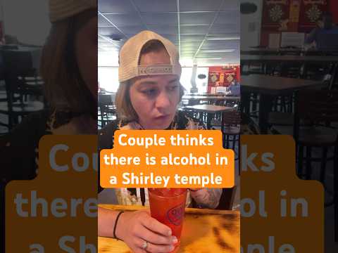 People thought alcohol came in a Shirley temple😂 #dirtyshirley #shirleytemple #bartenderstories