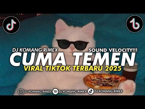 DJ CUMA TEMEN JEDAG JEDUG VELOCITY VIRAL TIKTOK TERBARU 2025 DJ KOMANG RIMEX | RYO - CUMA TEMEN