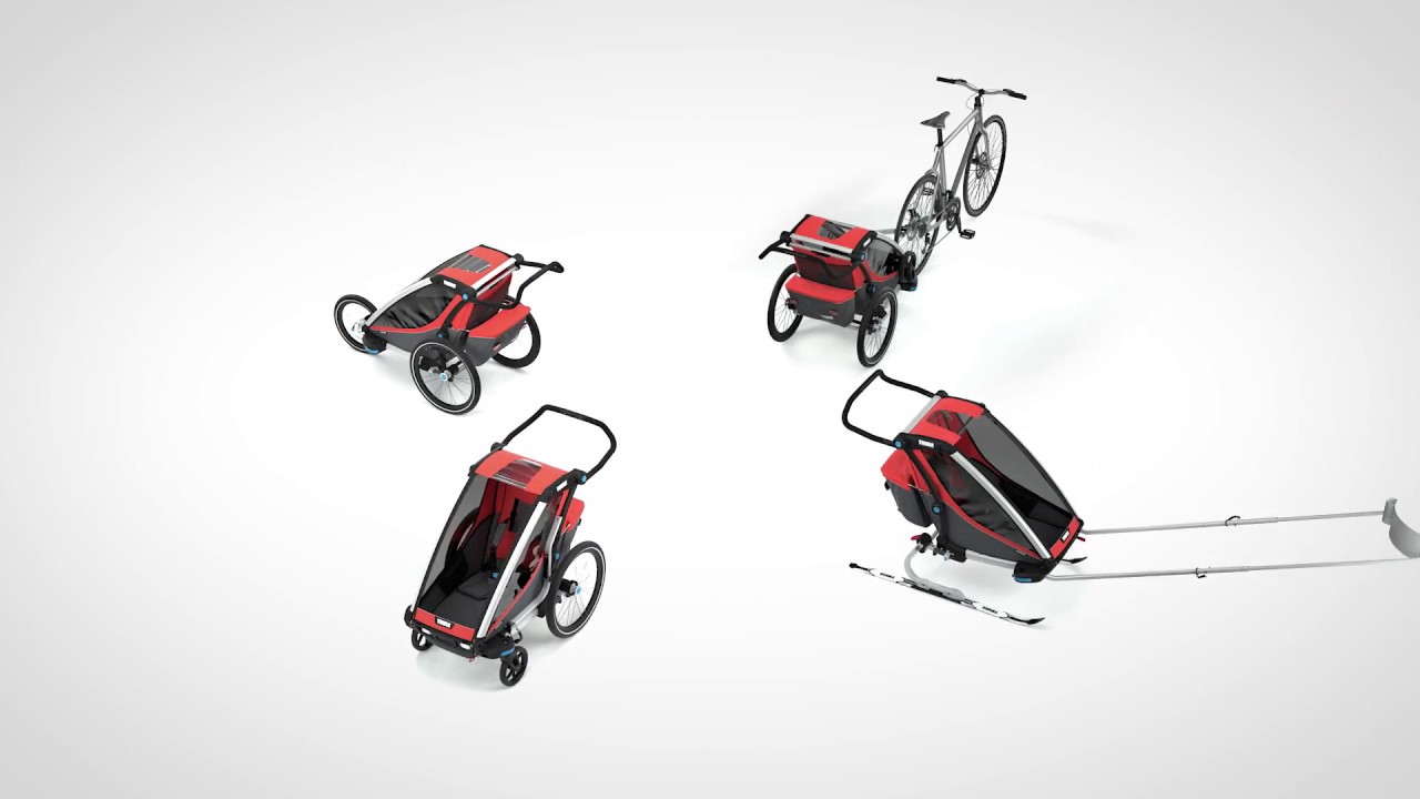 Multisport trailer - Thule Chariot Cross feature video